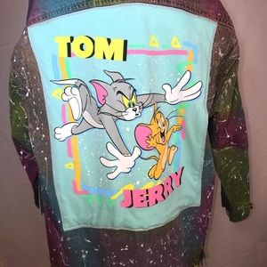 ALL EYES ON ME CUSTOMIZED TOM AND JERRY JACKET